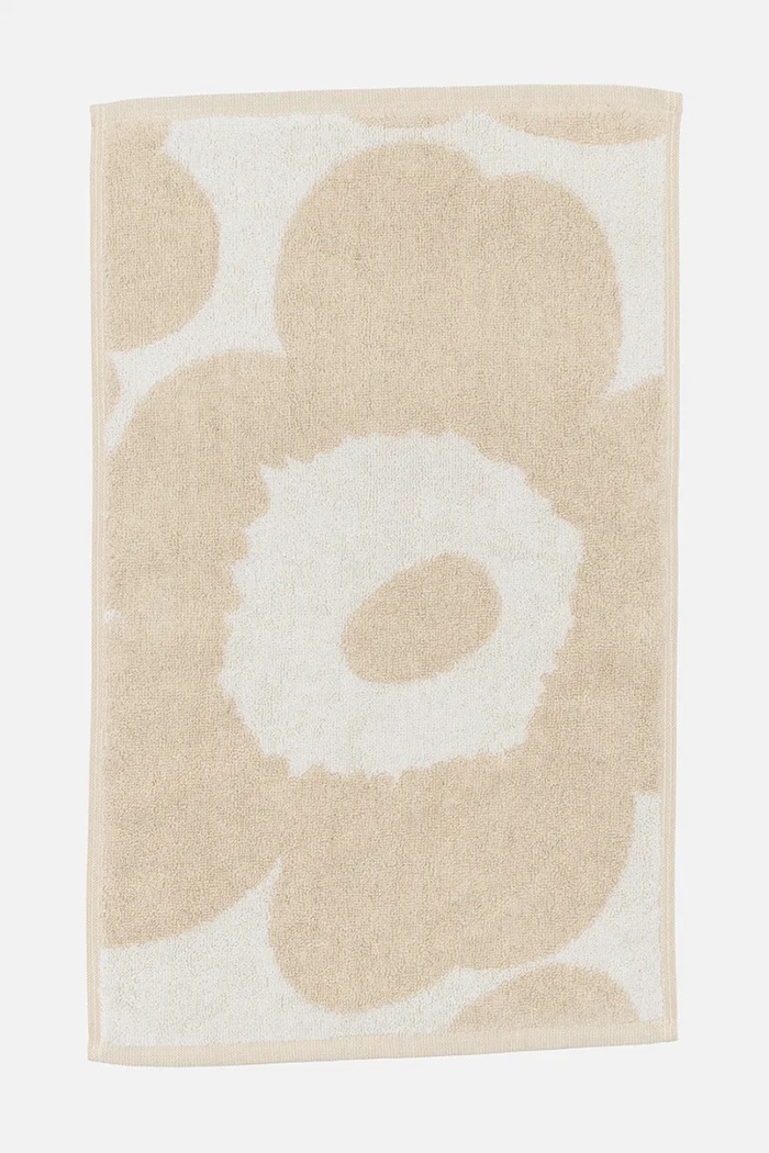Marimekko ręcznik mały bawełniany 30 x 50 cm beżowy 075927.180