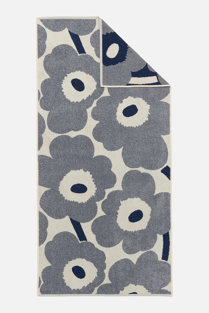Marimekko Ręcznik bawełniany 70 x 150 cm niebieski 076421.150