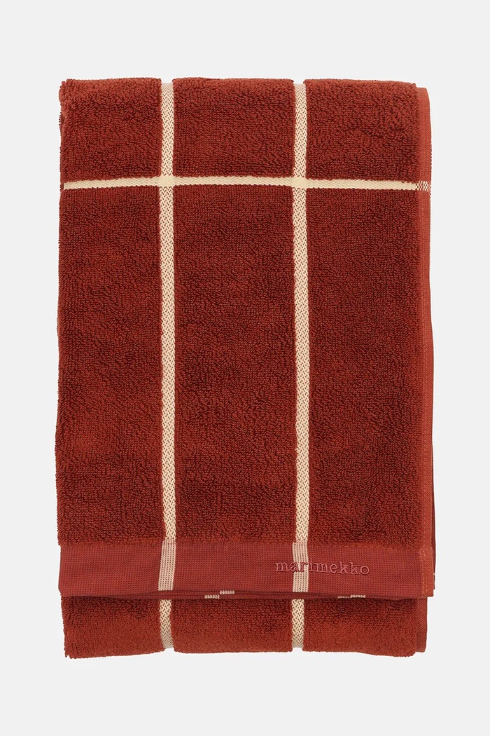Marimekko Ręcznik bawełniany 70 x 150 cm 076076.842 czerwony AA00
