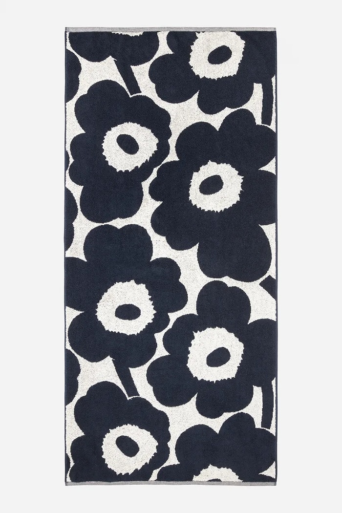 Marimekko stredne veľký uterák z bavlny 70 x 150 cm modrá 074029.851