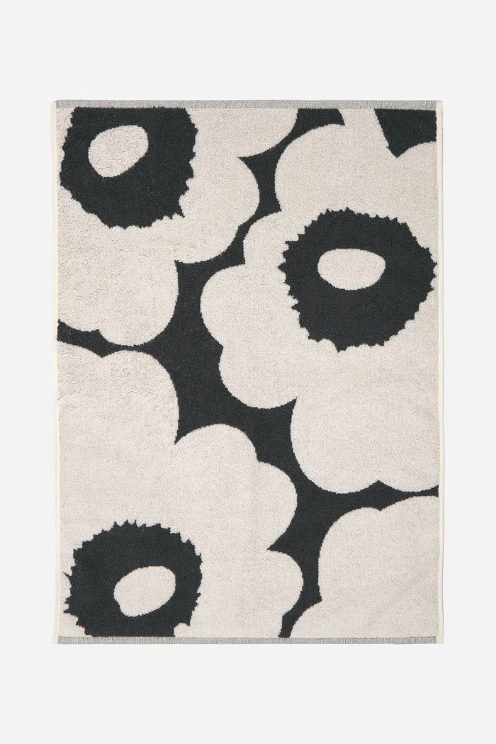 Marimekko malý bavlnený uterák 50 x 70 cm čierna 073784.190