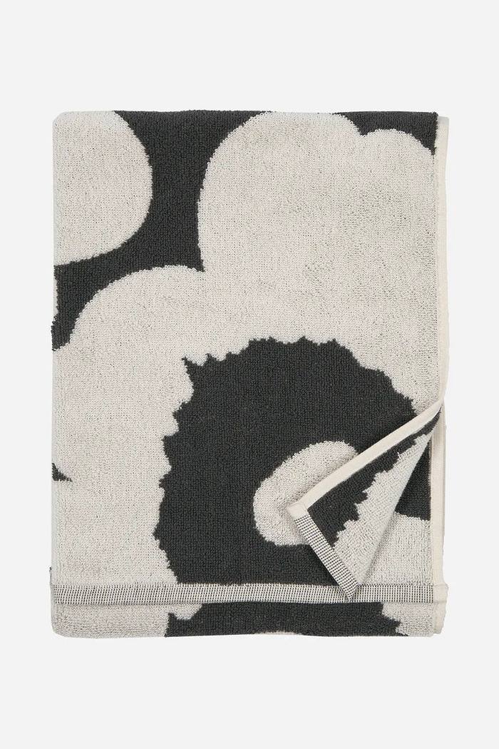 Marimekko malý bavlnený uterák 50 x 70 cm 073784.190 čierna AA00