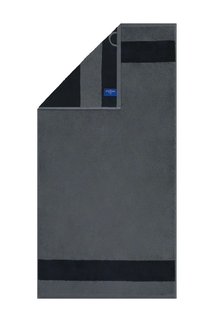 Villeroy & Boch ręcznik mały bawełniany 50 x 100 cm 2560.4056735175496 szary AA00