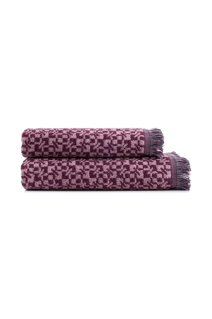 Баня Kenzo Средноголяма кърпа памучна KENZOKA Bordeaux 70 x 140 cm 1074101 бордо