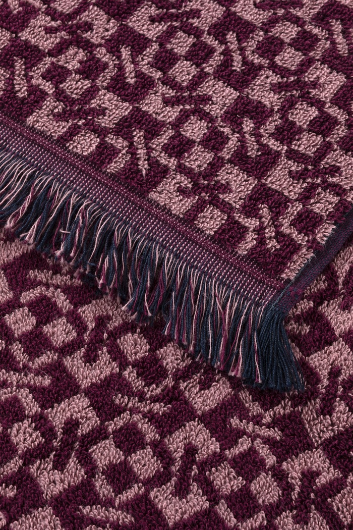 Баня Kenzo Средноголяма кърпа памучна KENZOKA Bordeaux 90 x 150 cm 1074100 бордо