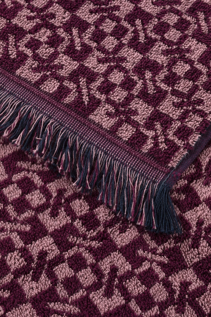 Баня Kenzo Средноголяма кърпа памучна KENZOKA Bordeaux 90 x 150 cm 1074100 бордо