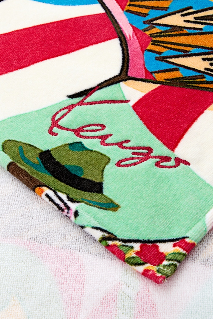 Łazienka Kenzo Ręcznik duży bawełniany KCIRCUS 100 x 170 cm 1076524 multicolor