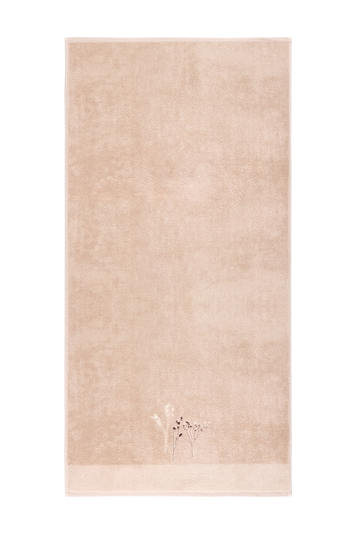 BOSS Ręcznik średni bawełniany WILDMILL 70 x 140 cm beżowy 1072077