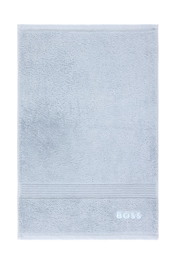 BOSS Ręcznik mały z bawełny egejskiej LOFT IceBlue 40 x 60 cm niebieski 1074667