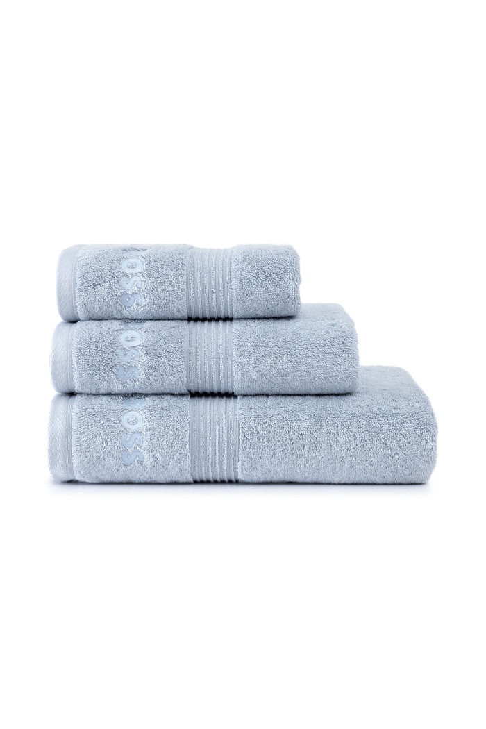 Баня BOSS Голяма кърпа от египетски памук LOFT IceBlue 100 x 150 cm 1074665 син