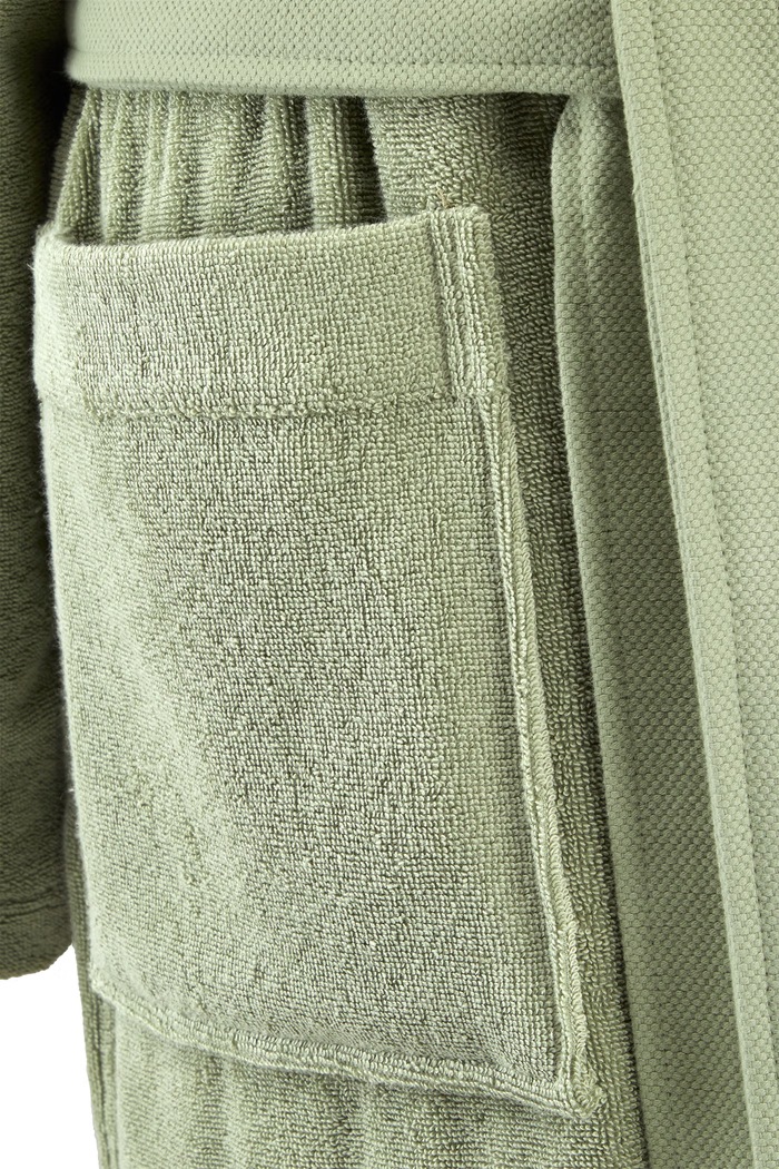 Халат памучен POLOPLAY Sage S Ralph Lauren 1072598 зелен