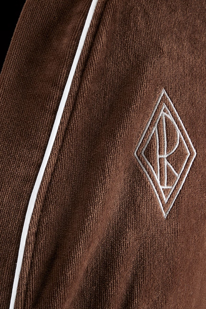Łazienka Ralph Lauren Szlafrok bawełniany PARKROW Chocolate L 1072806 brązowy