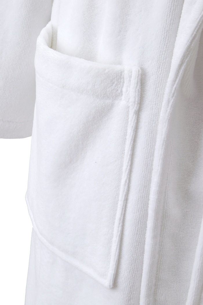 Халат памучен DENIMBEA White S Ralph Lauren 1072792 бял