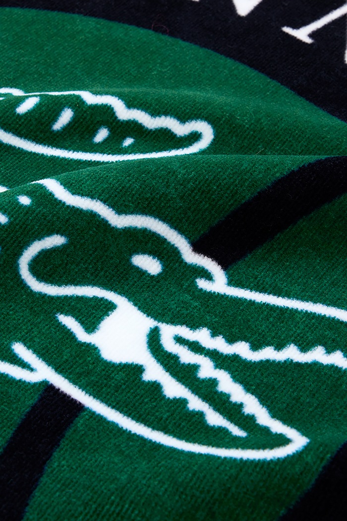 Баня Lacoste Голяма кърпа памучна LACE Vert 100 x 170 cm 1074747 зелен