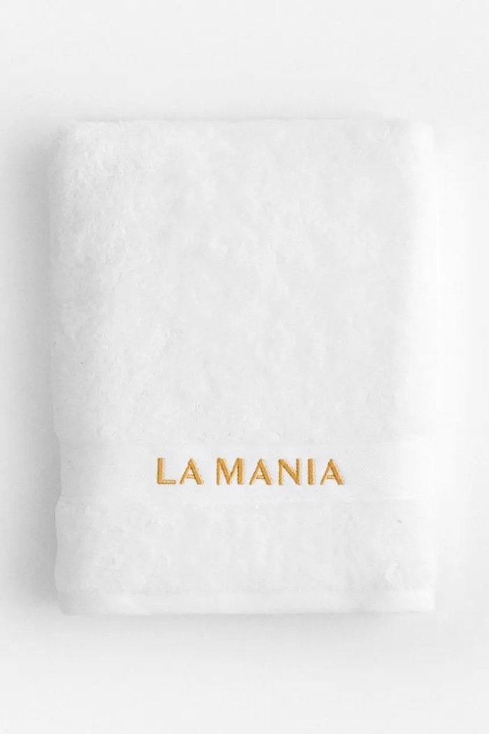 La Mania ręcznik mały z bawełny Supima 50 x 90 cm 5902037041542 biały AA00