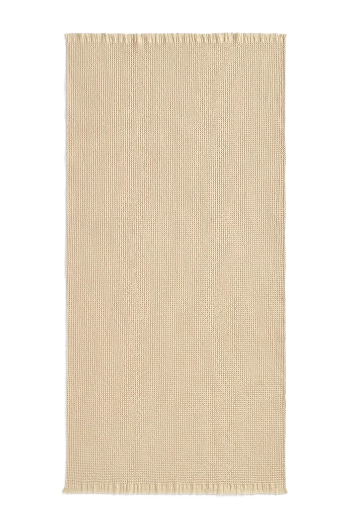 Calma House μεγάλη πετσέτα βαμβακερή 100 x 180 cm μπεζ ONA100CRU