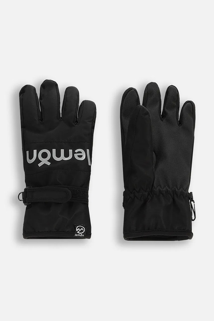 Băieți Lemon Explore Mănuși de schi pentru copii XLX360201AWU negru