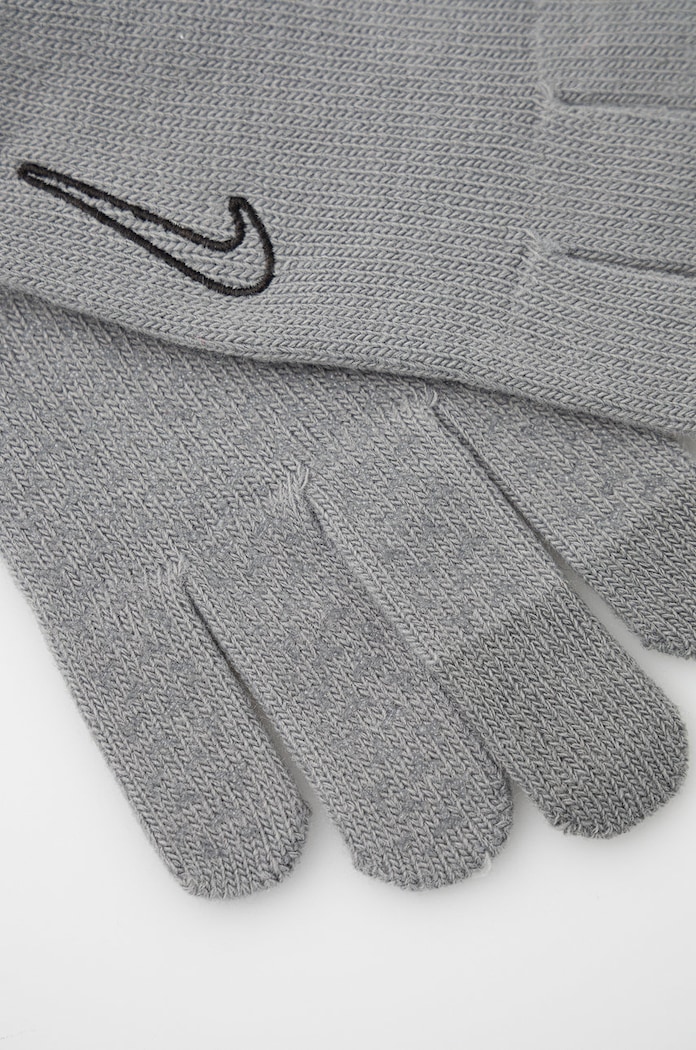 Nike rękawiczki N.100.0661.050 szary AA00