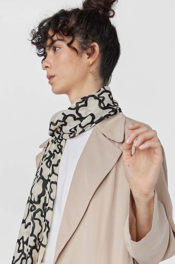 Шал Tous бежов 2000780501