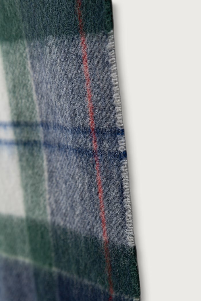 Barbour Szalik damski wełniany LSC0129 niebieski AA00