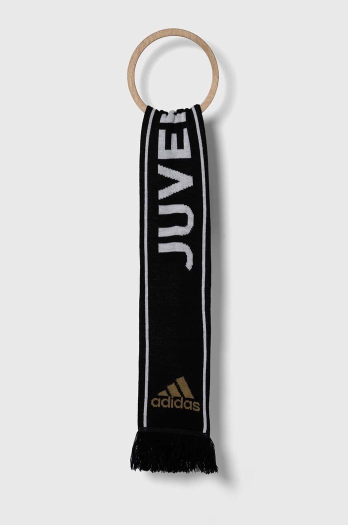 Šal adidas JUVENTUS s uzorkom crna FS0246