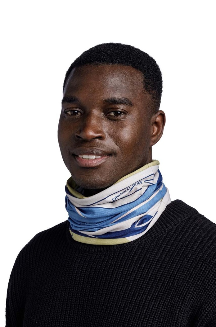 Doplňky Nákrčník Buff Original EcoStretch 132429.555 modrá