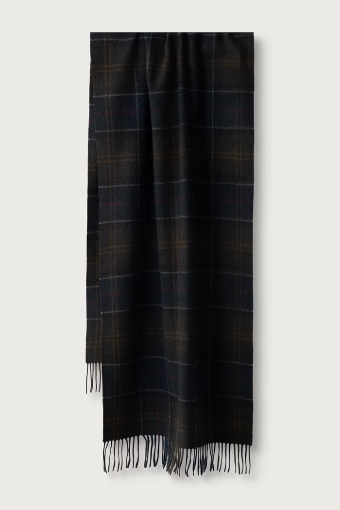 Barbour Szalik wełniany multicolor USC0386