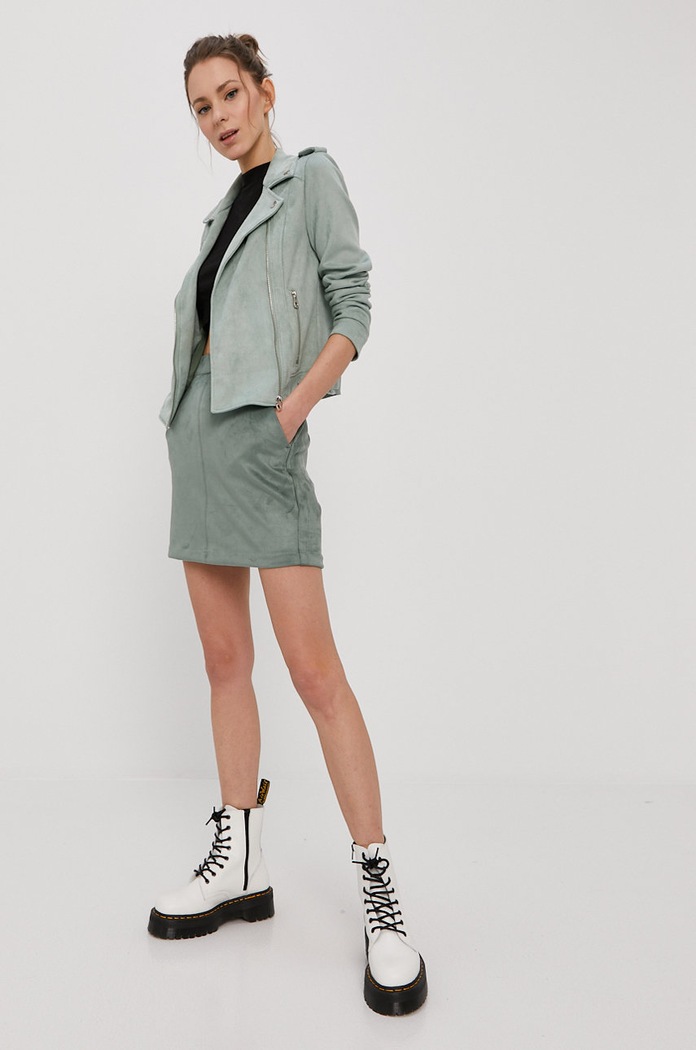 Vero Moda Fustă 10210430 turcoaz AA00