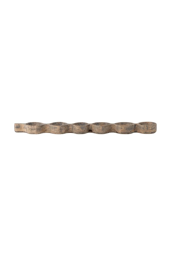 Dekorativni pladenj Bloomingville Marcelle 60 x 3,5 x 8 cm 82068459 rjava AA00