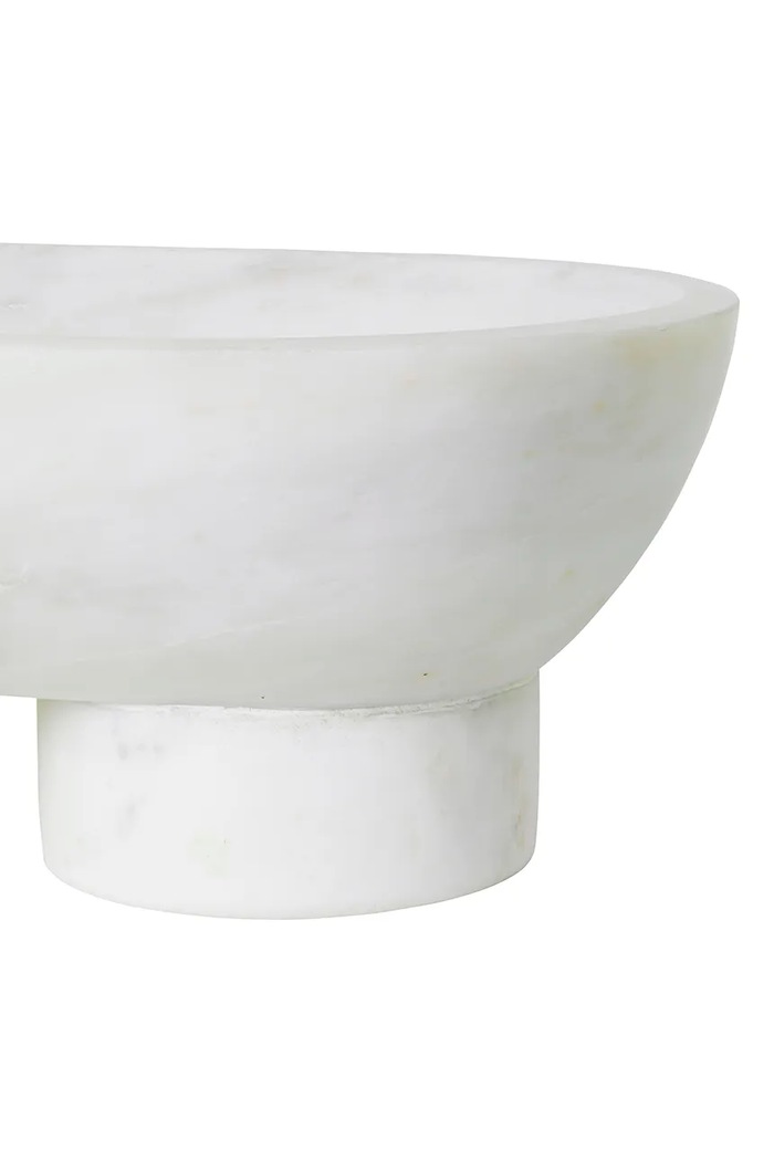Декоративна купа ferm LIVING Alza 4241 бял AA00