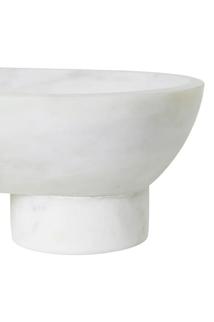Декоративна купа ferm LIVING Alza 4241 бял AA00
