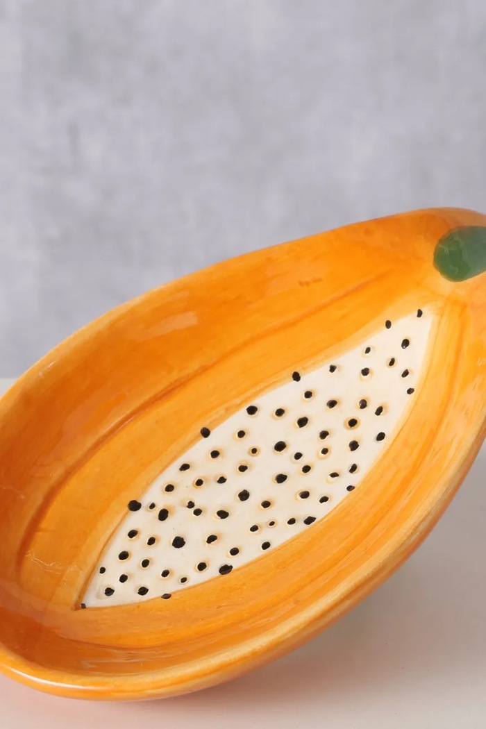 Boltze tálaló tál Papaya narancssárga 2055087