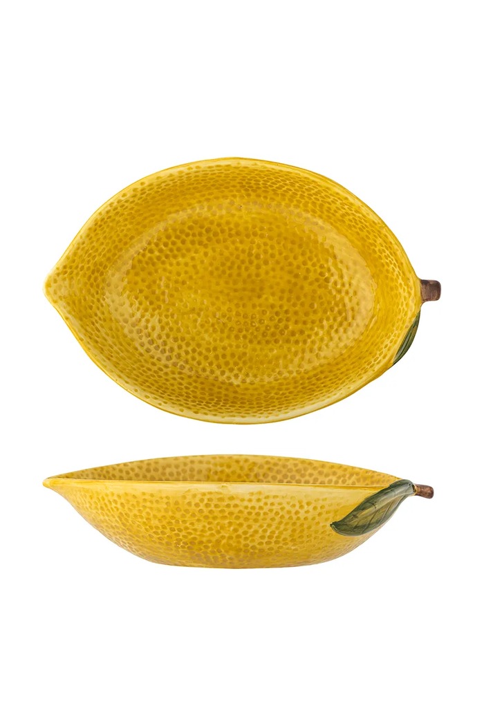 Bucătărie și bar Bloomingville castron 26 x 6 x 18 cm 82061441 galben