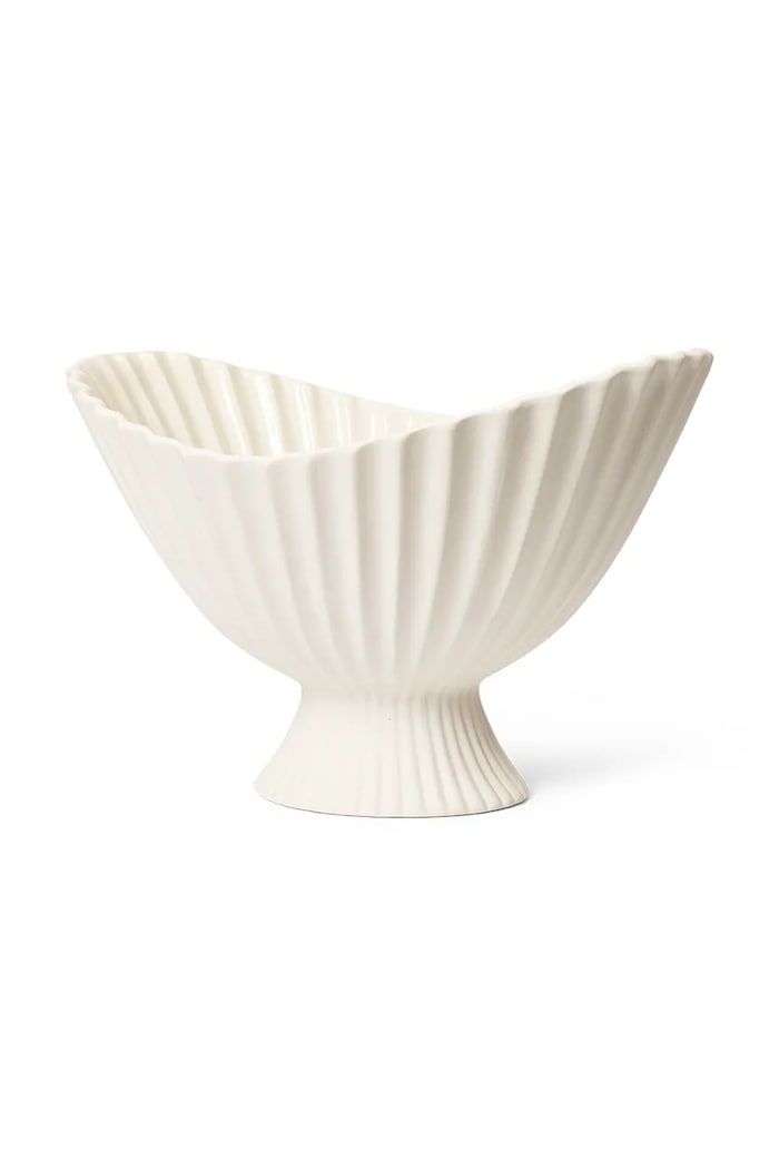ferm LIVING ciotola decorativa Fountain 1104269014 bianco AA00