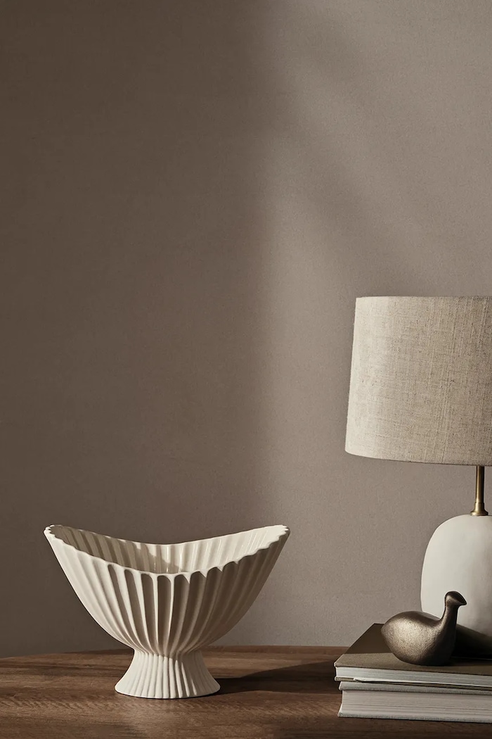 ferm LIVING ciotola decorativa Fountain bianco 1104269014