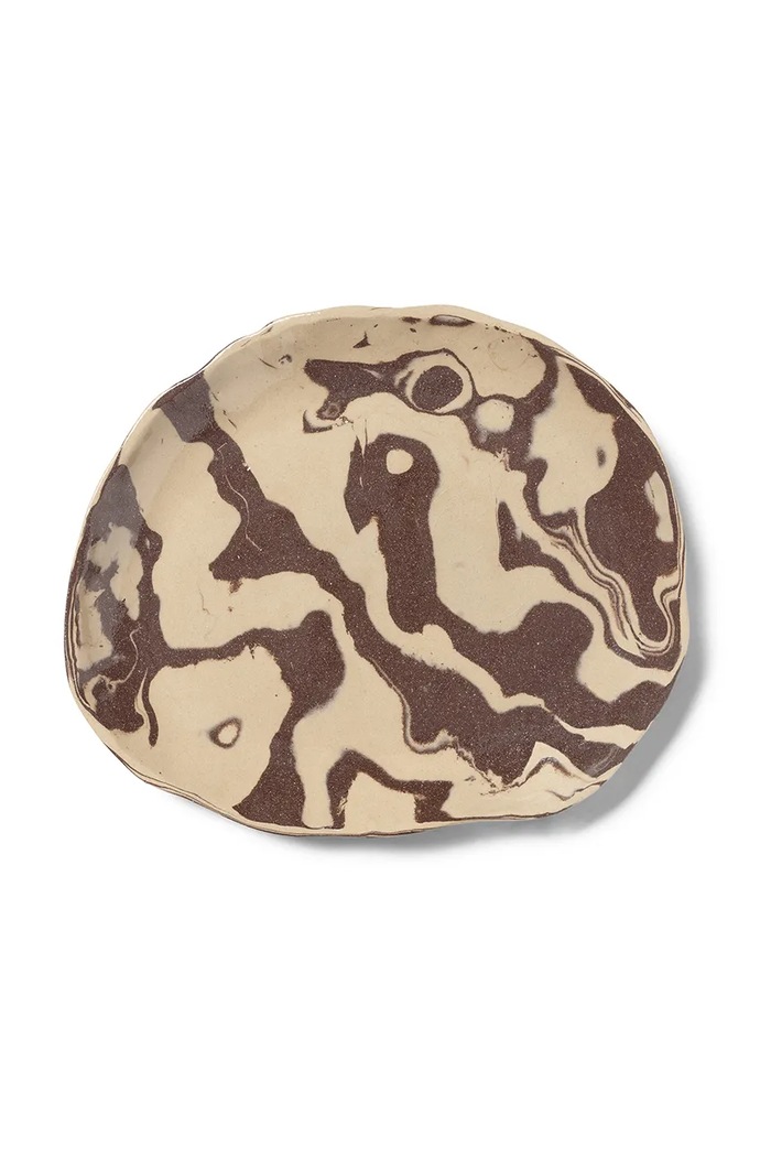 Тарелка ferm LIVING Ryu Platter 1104268260 мультиколор AA00