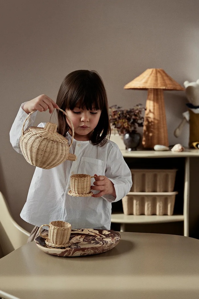 Тарелка ferm LIVING Ryu Platter мультиколор 1104268260