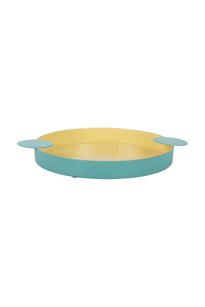 Present Time bol decorativ Double Funky Large turcoaz PT4249LY