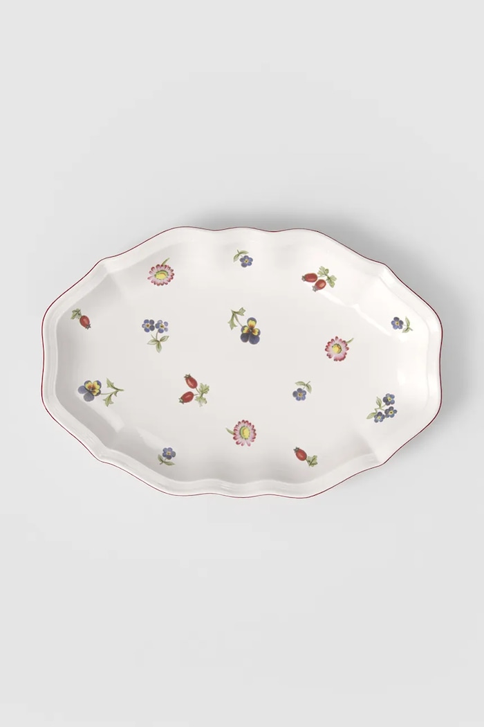Блюдо Villeroy & Boch Petit Fleur 24 cm барвистий 10.2395.3570