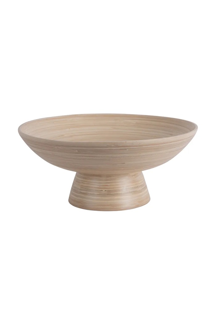 Present Time misa ozdobna Fruit Bowl Puro 30 cm brązowy PT4142NT