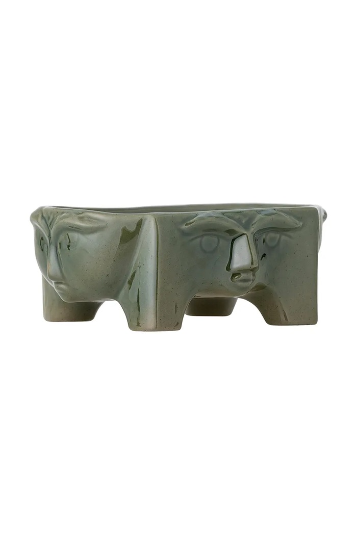 Bloomingville castron 21 x 8 x 17,5 cm 82062804 verde AA00