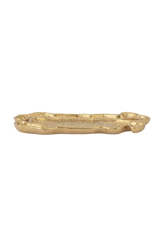 Διακοσμητικός δίσκος Bloomingville Lester 9 x 1,5 x 19,5 cm 82072123 κίτρινο AA00