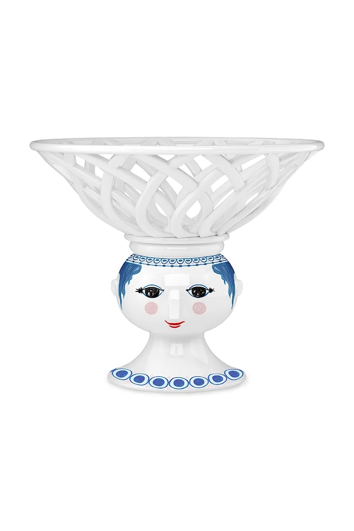 Bjørn Wiinblad okrasna skleda Dora 25 cm modra 53045