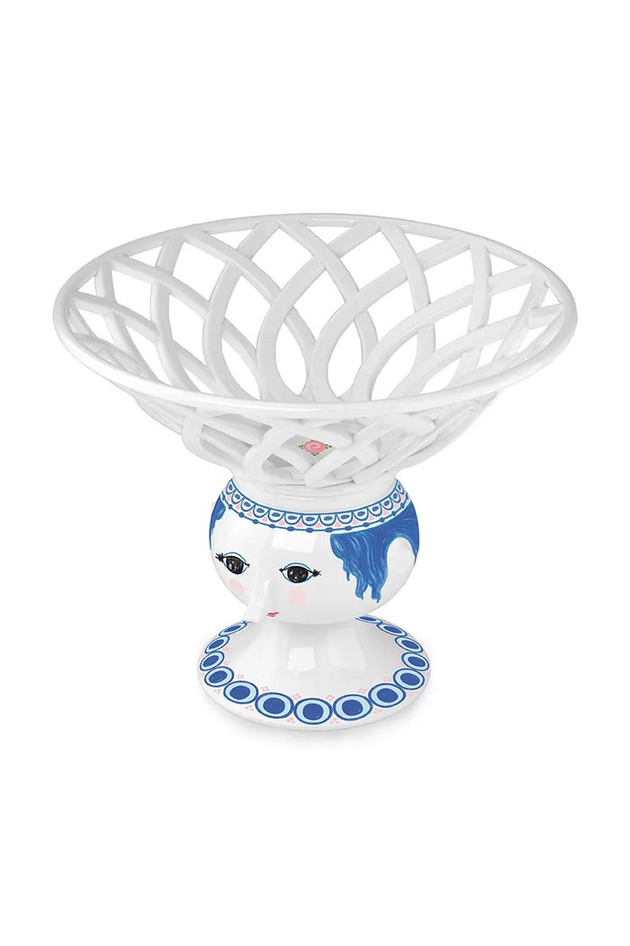 Kuhinja in bar Bjørn Wiinblad okrasna skleda Dora 25 cm 53045 modra