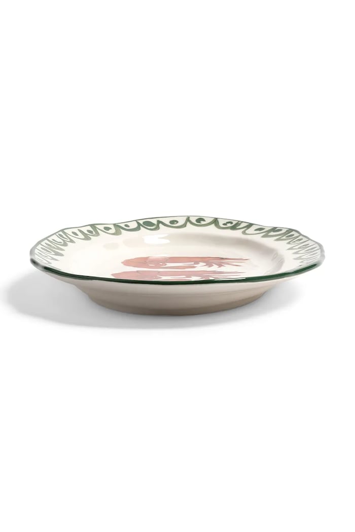 &k amsterdam farfurie sirene 34,5 x 21,5 x 3 cm 2193.02 multicolor AA00