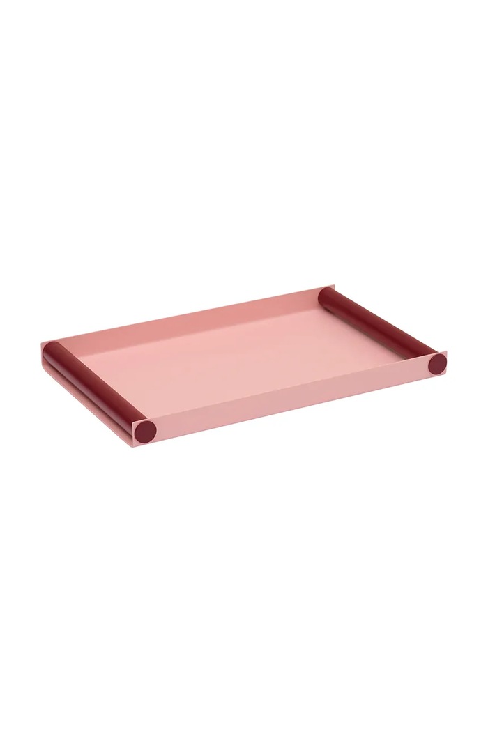 Pladenj za serviranje Design Letters Ray L/30 x 25,5 x 3,2 cm roza 10101702PINKBURGUN