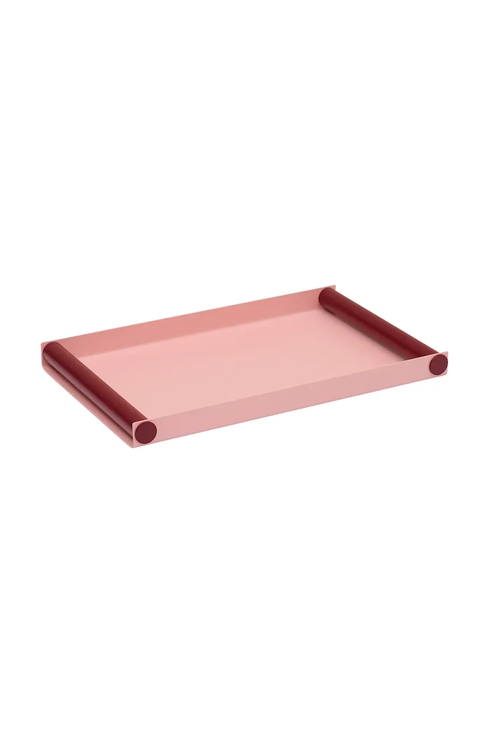 Pladenj za serviranje Design Letters Ray L/30 x 25,5 x 3,2 cm roza 10101702PINKBURGUN