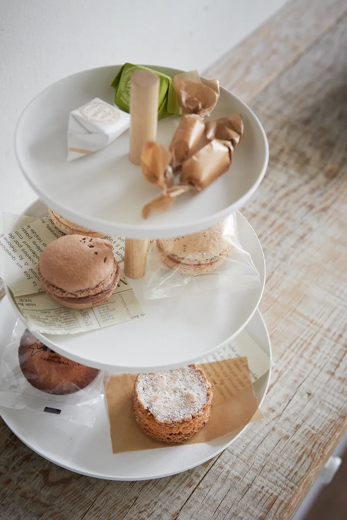 Yamazaki etajera 2419 alb
