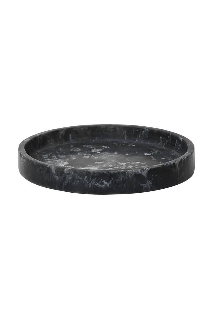 ferm LIVING vassoio decorativo Mist 20 cm nero 1104271861