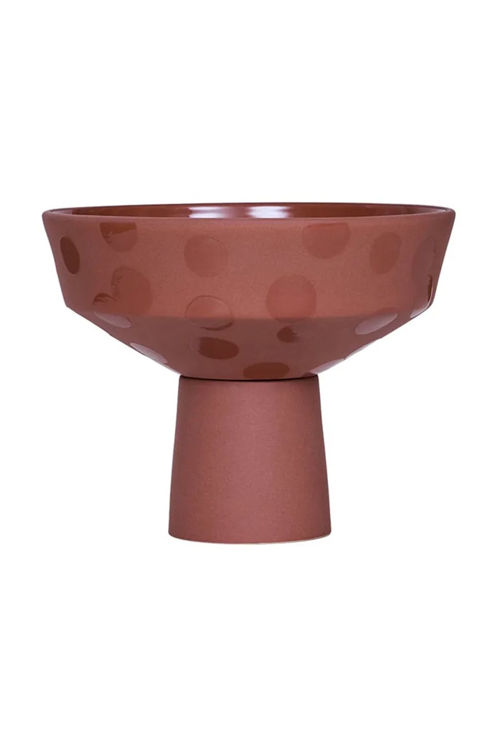 OYOY bol de servire Luonto 16 x 16 x 13 cm rosu L401977